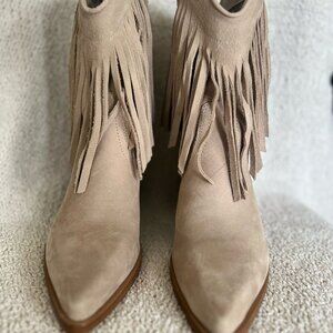Dolce Vita Fringe Suede Boots
